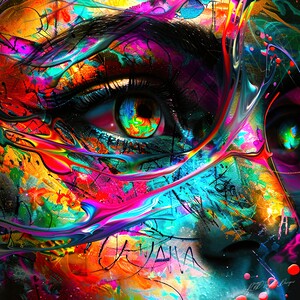 Psychedelic Eye - Belle View
