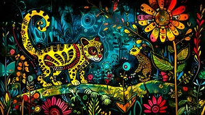 Serengeti Wild Cat - Jungle Cat Batik