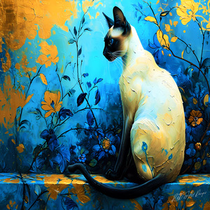 Siamese Cat Blue Point