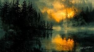 Simmering Sunset