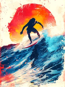 Surfing Waves
