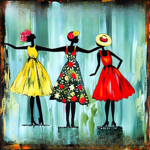 3 Friends Print