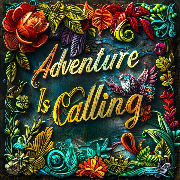 Adventure Is Calling  by SykArt Designs