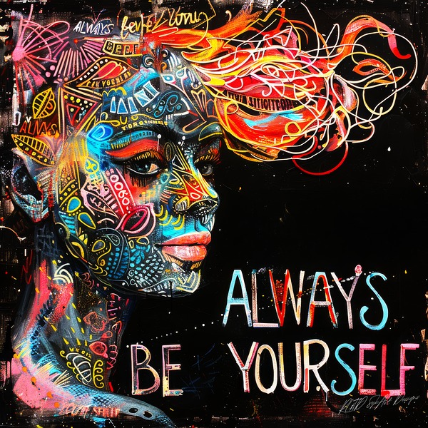 Always Be Yourself 8  Print