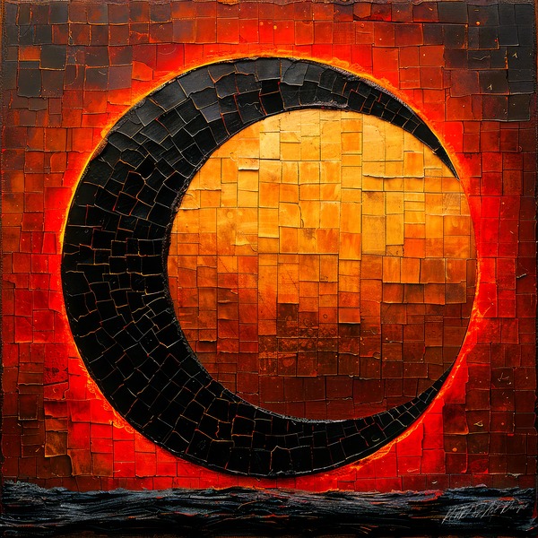 Eclipse Solar Print