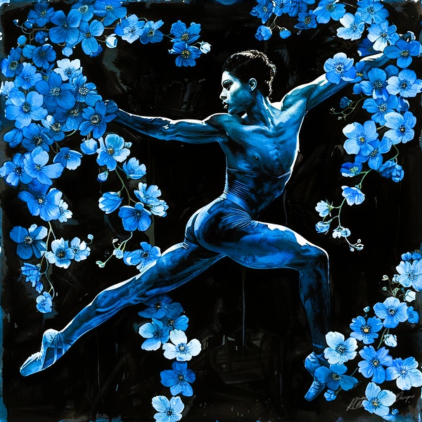 Ethereal Elements - Ballet Masculine Print