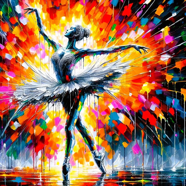 For The Love Of Ballet 18 Print