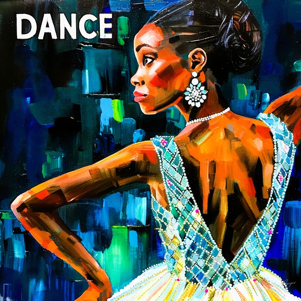 Just Cant Stop Dancing Print