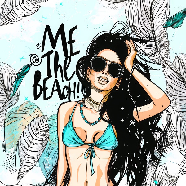 My Khe Beach Print