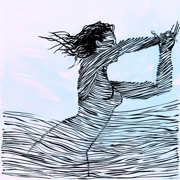 Oh The Dancing Print