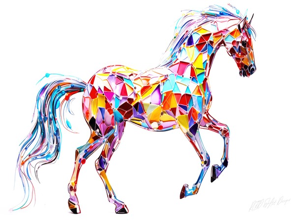 Rarity Crystal Pony Print