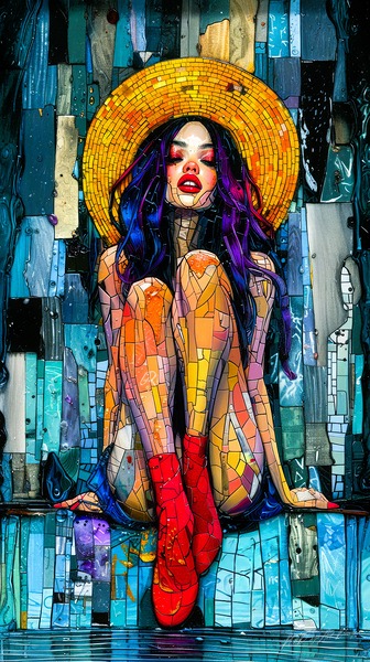Sitting Pretty 5 Print