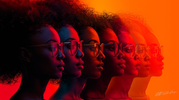 Solar Sisters - Lunar Beauty Print