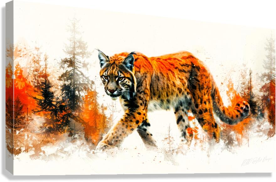 Wild Cat Canvas Print