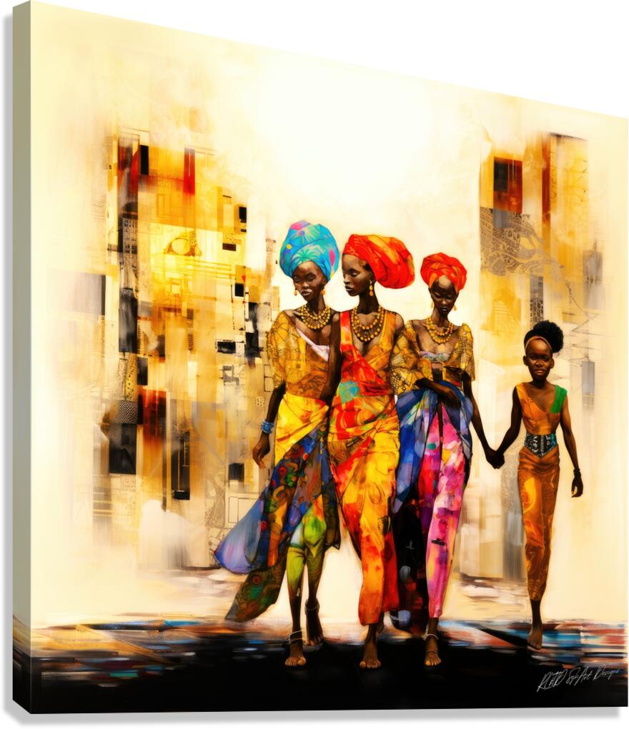 Family Pride Canvas Print