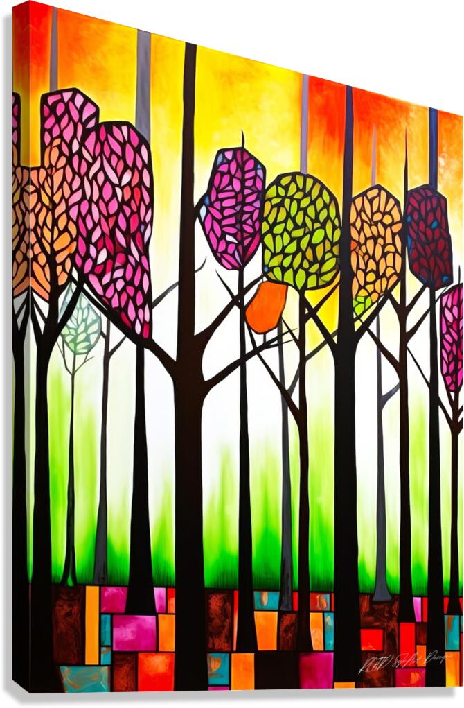 Forest View Canvas Print