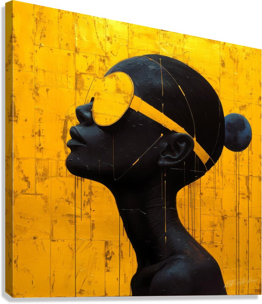 Eclipse Glasses Canvas Print