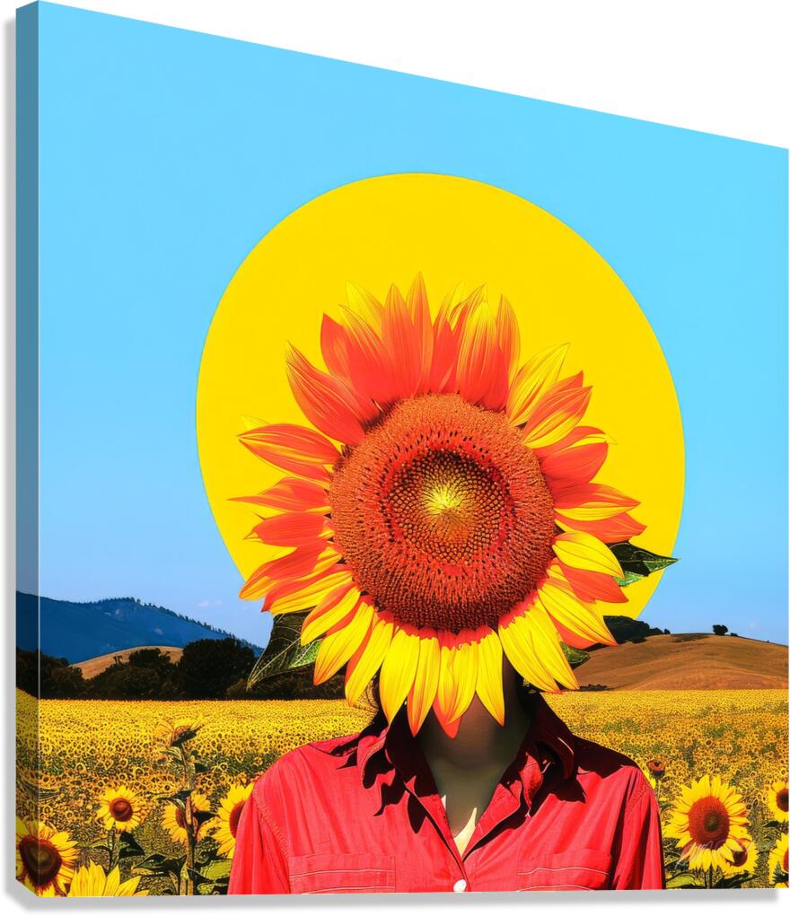 Sun Flower Canvas Print