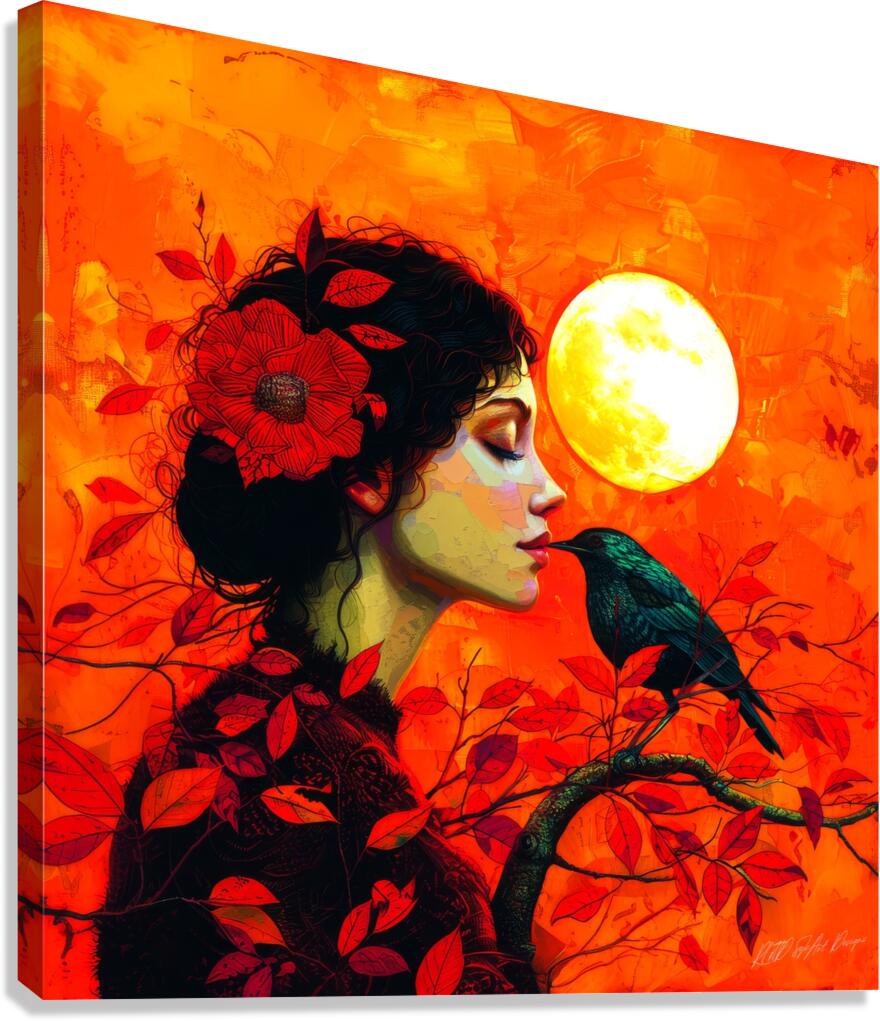 Sunset Companion  Canvas Print