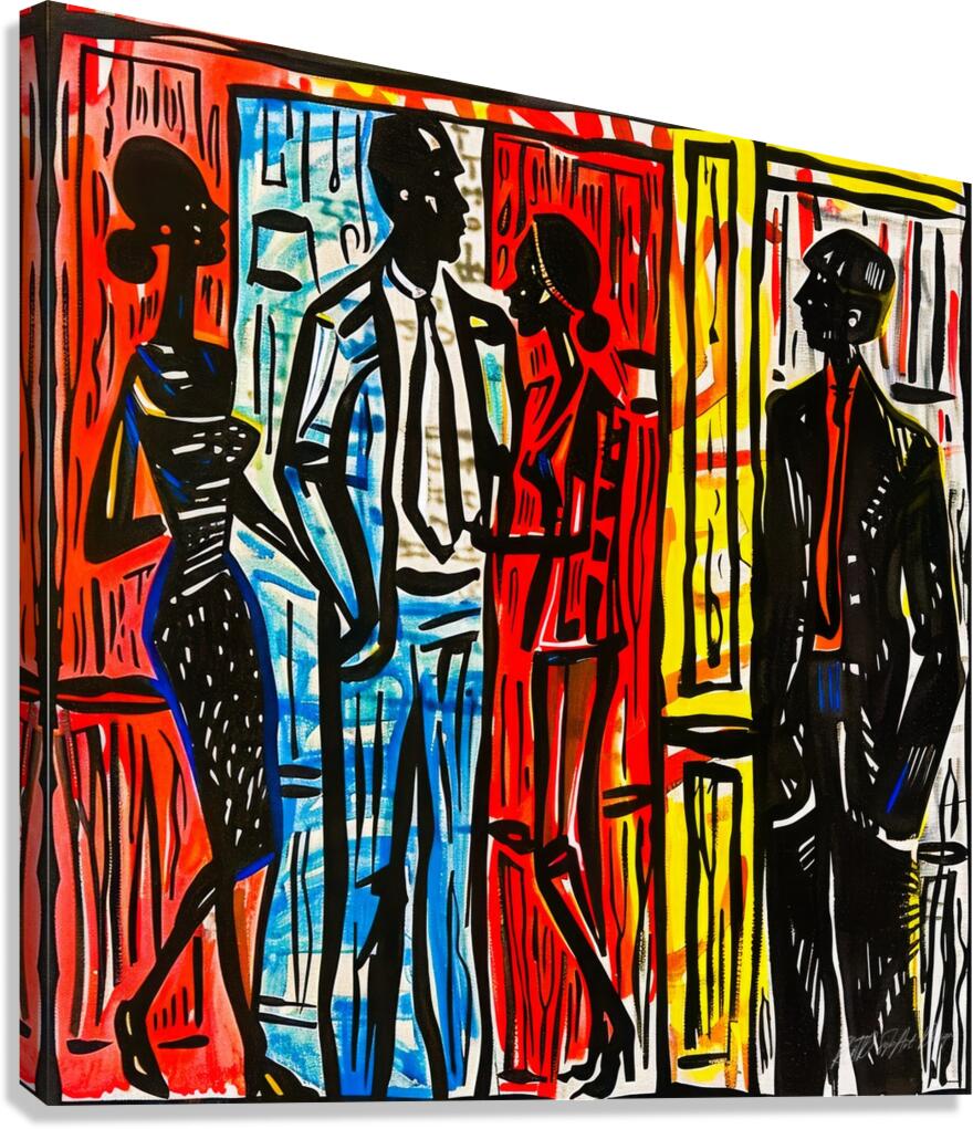Wanna Dance With Someone  Canvas Print