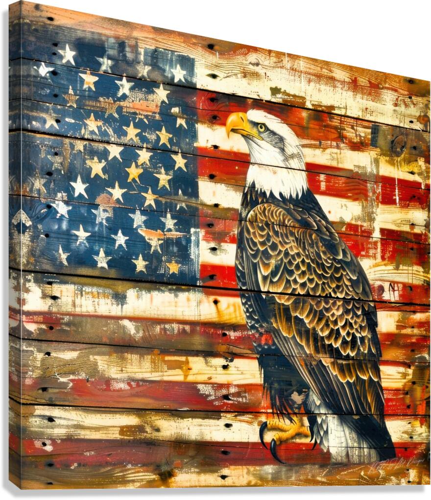USA Symbol - American Eagle Canvas Print