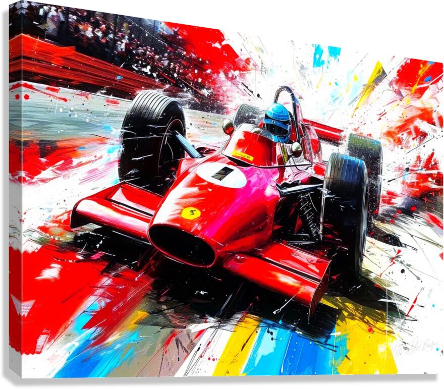 Auto Racing Events Canvas Print