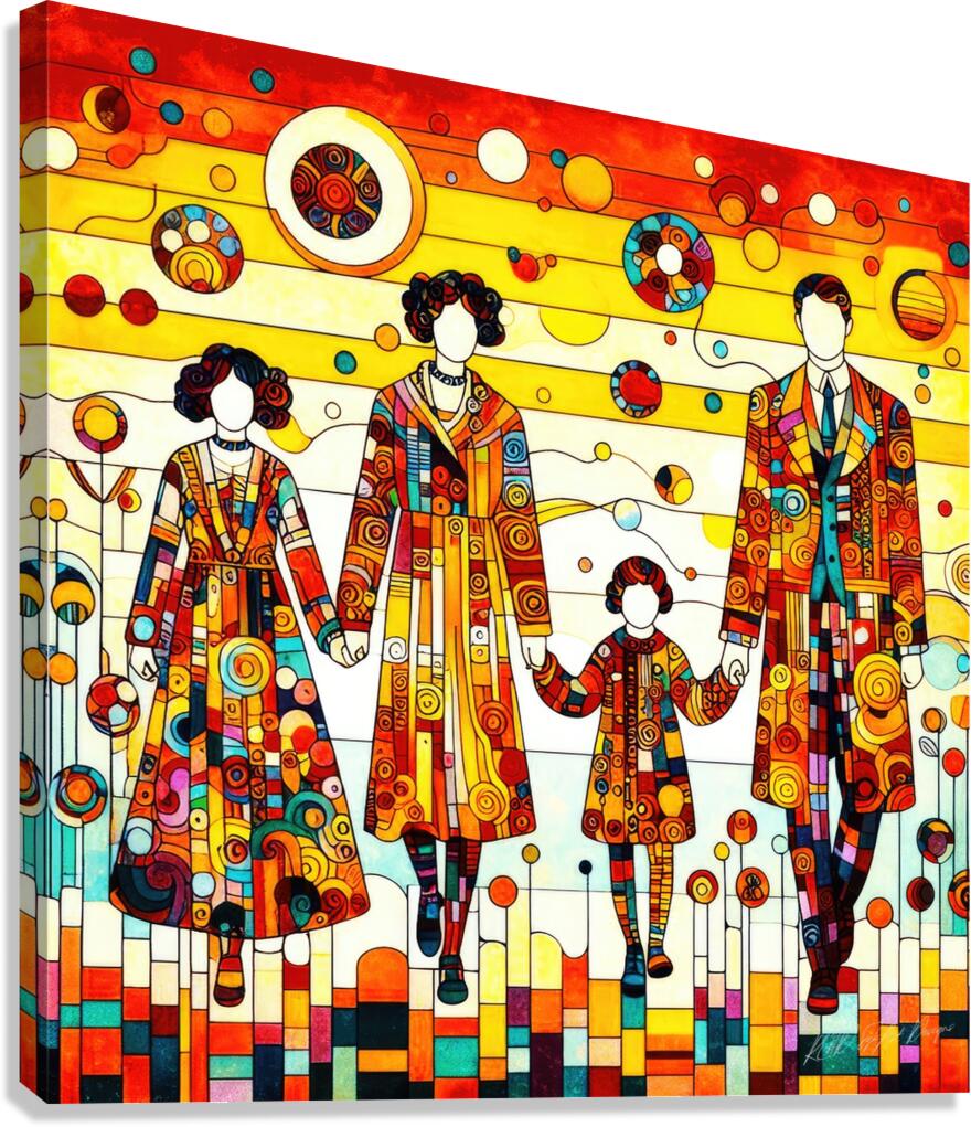 Family Day Canada Honored Canvas Print