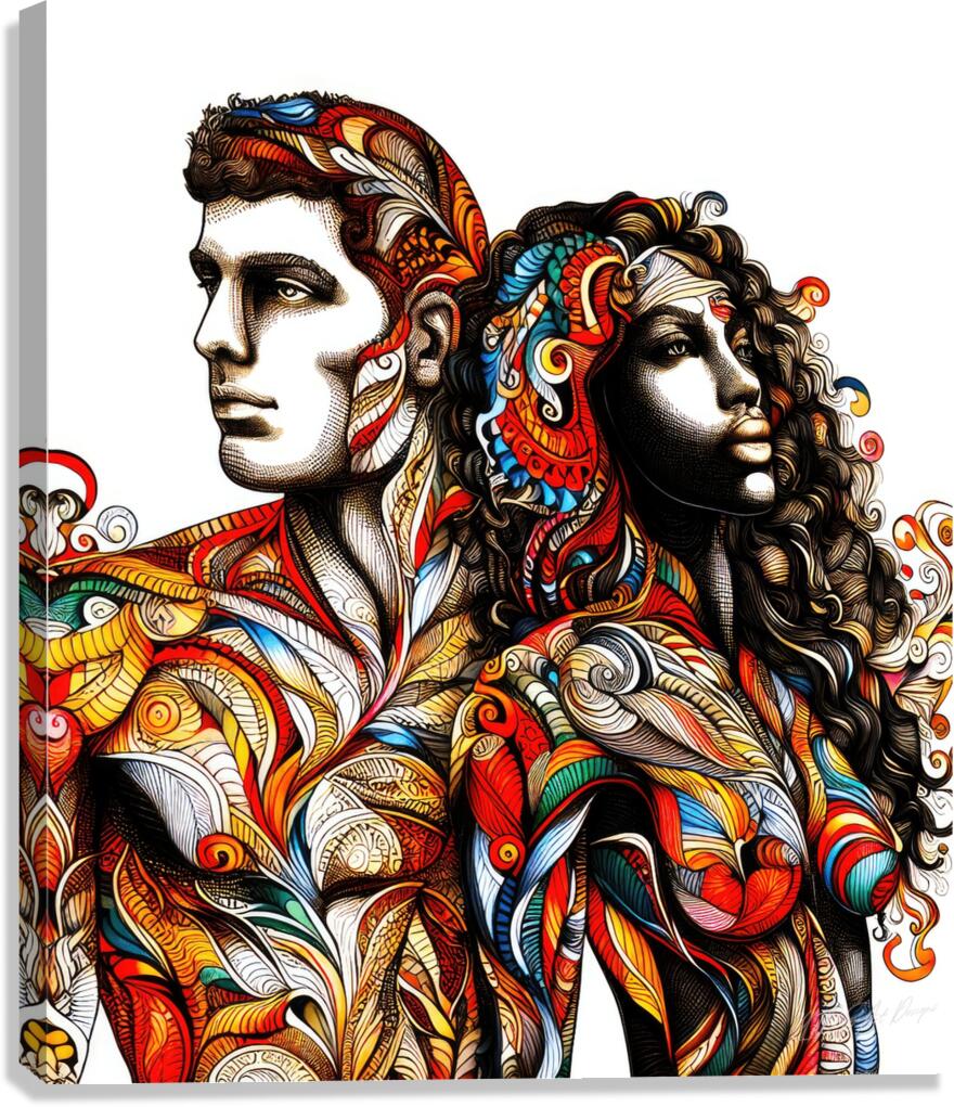 Relationships For LIfe Canvas Print