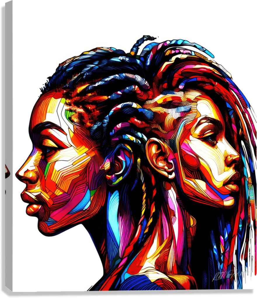 Together With Me Canvas Print