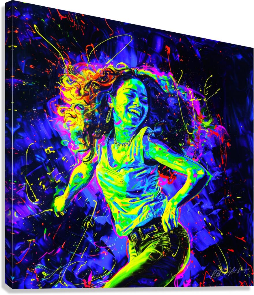 Dance Of Joy Canvas Print