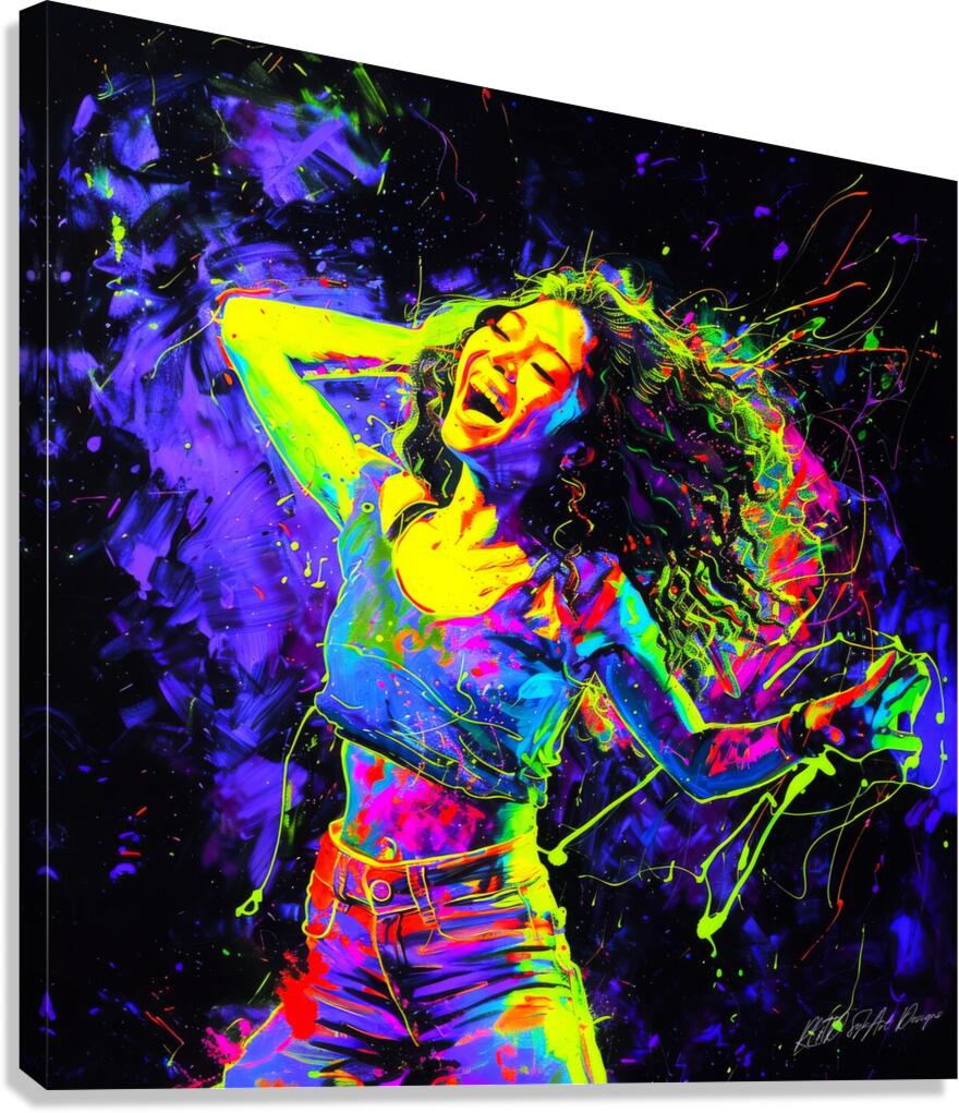 Love For Dancing Canvas Print
