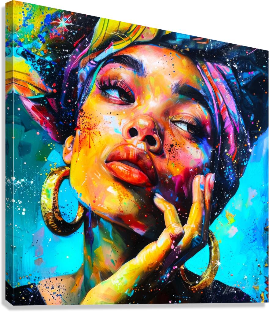 Captivating Person Canvas Print