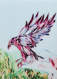 Grace Descends by Theresa Poalucci 