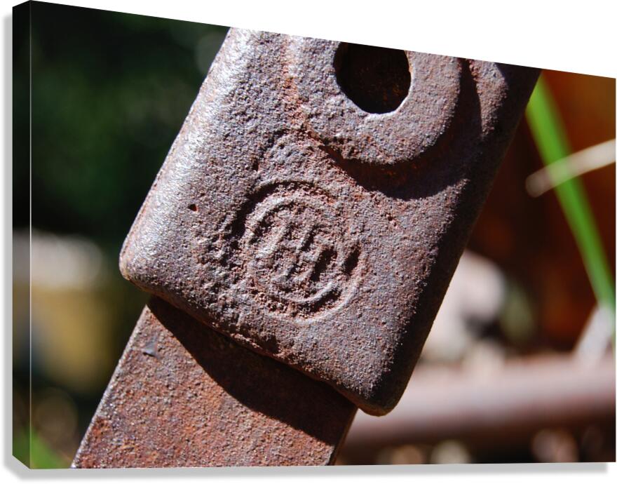 Rusty Machinery Canvas Print