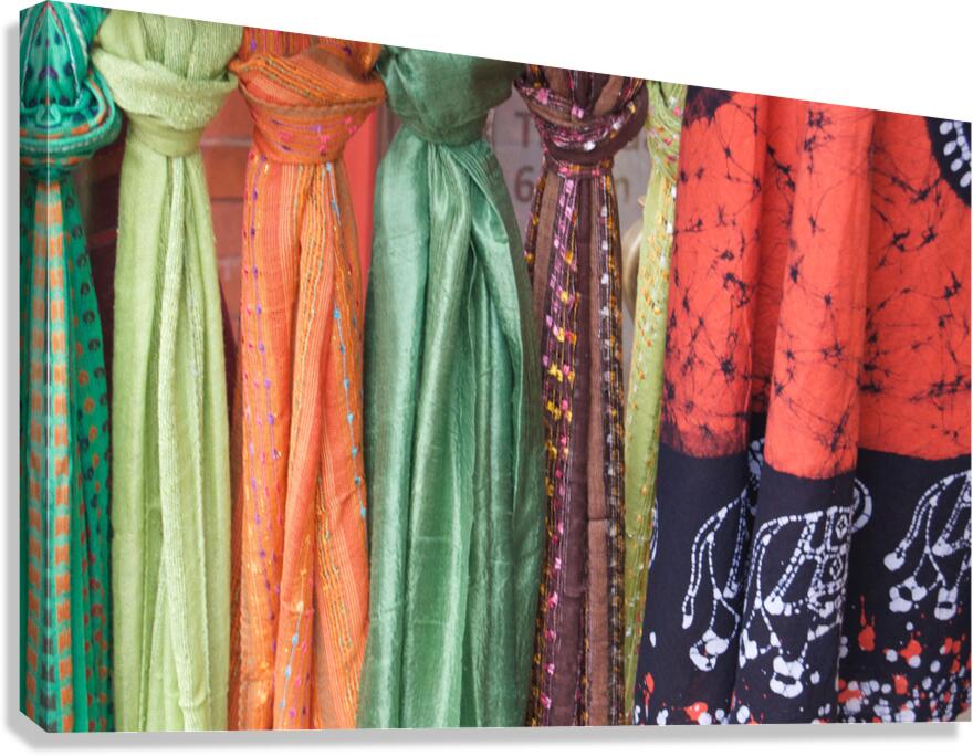 Scarves Canvas Print