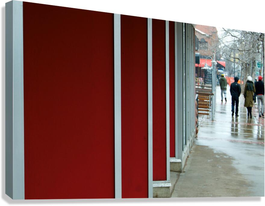 Repeating Red Canvas Print