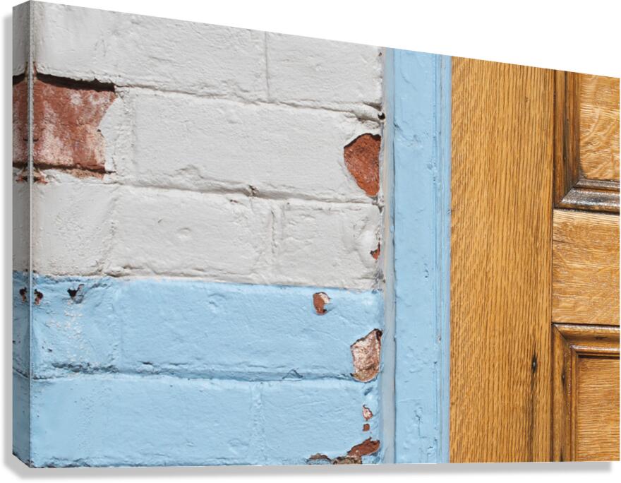 Peeling Paint Canvas Print