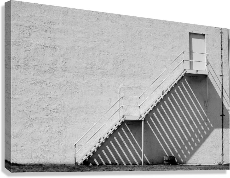 Stair Shadows Canvas Print