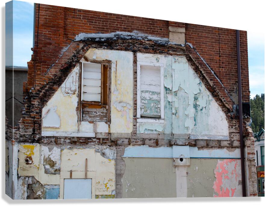 Demolished Canvas Print