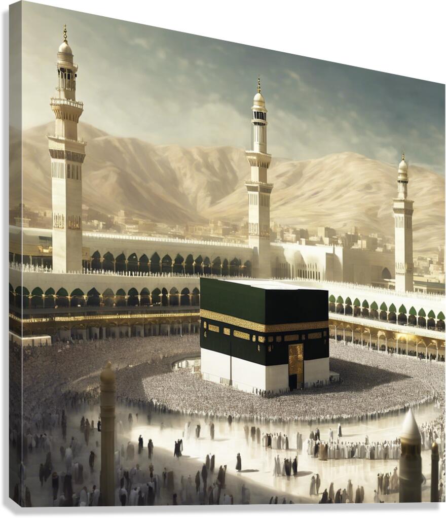 Holy Kaaba Canvas Print
