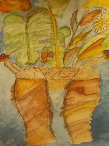 Distorted Growth Print
