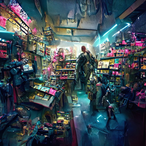 Cyberpunk II Print