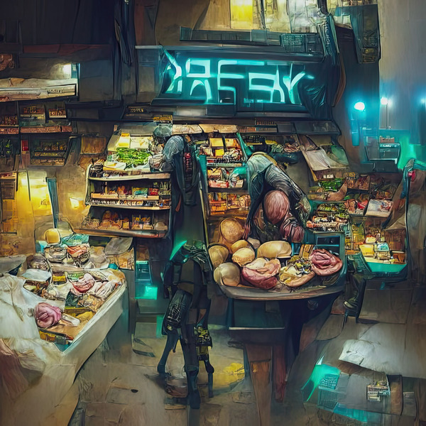 Cyberpunk IV Print