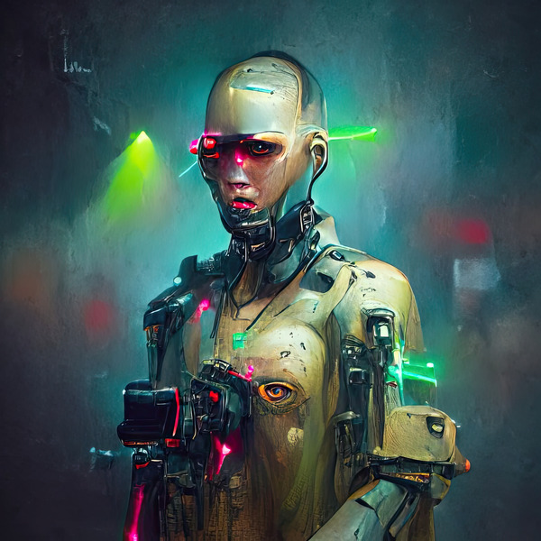 Robot III Print