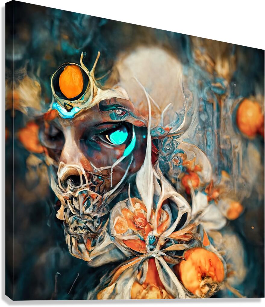 Necromancer II Canvas Print