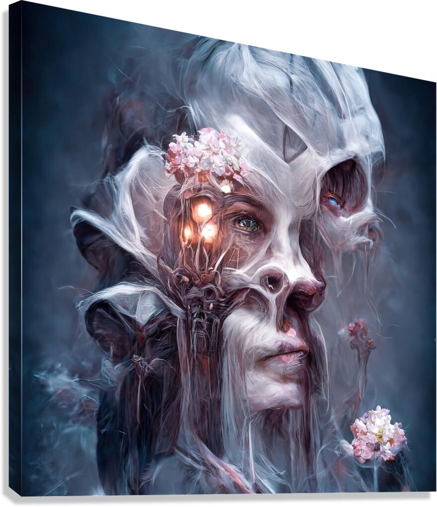 Necromancer V Canvas Print