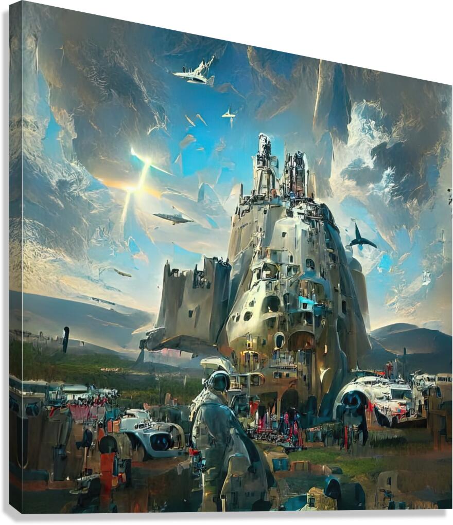 Castle I Canvas Print