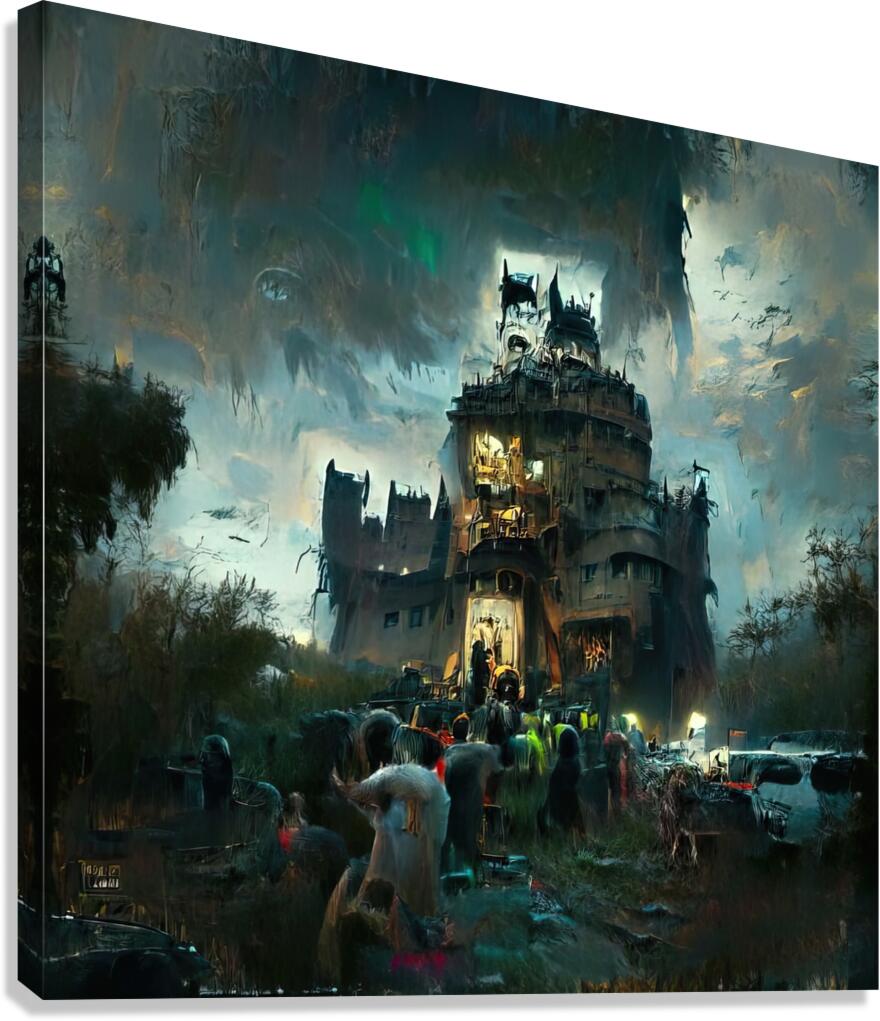 Castle II Canvas Print