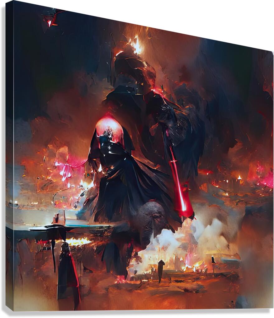 Vader I Canvas Print