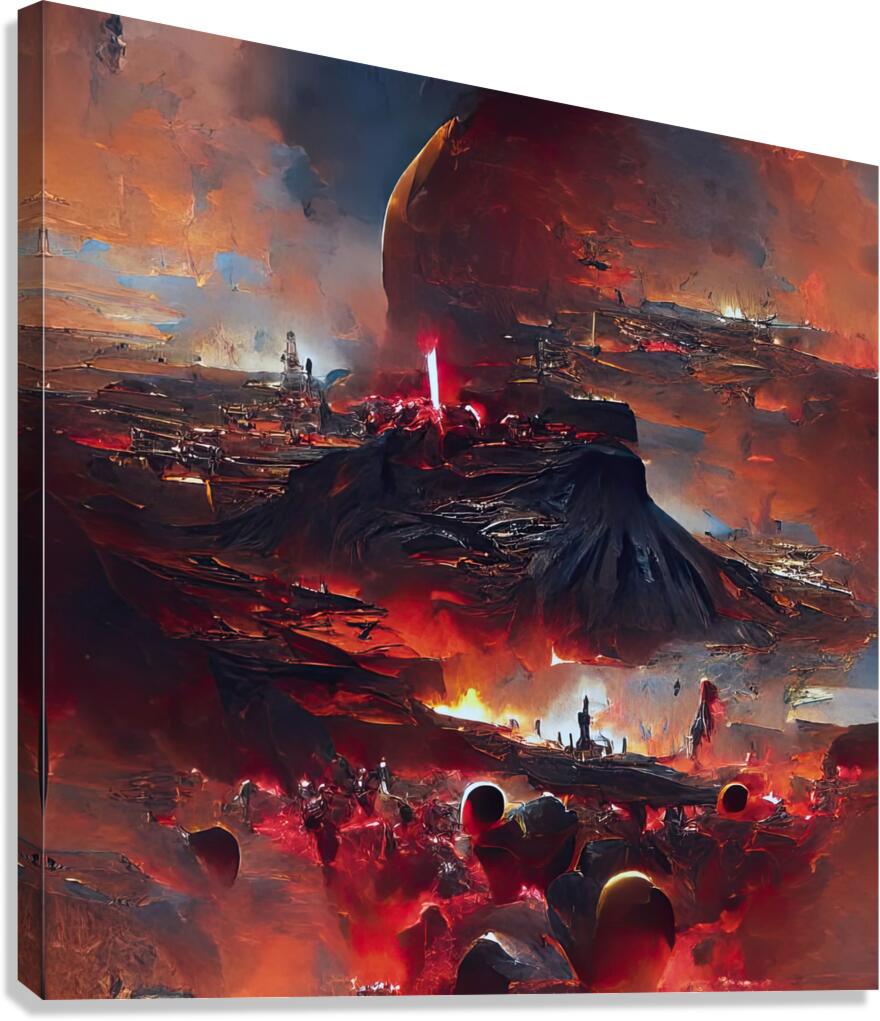 Vader III Canvas Print